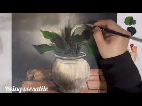 beautiful flower painting 🌺🌸💮🤞🌸🌸💮🌺🙈😘😍