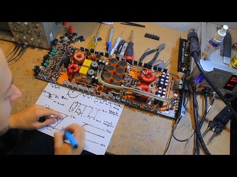 Amplifier repair - How do car amps work?? Part 1