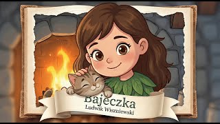 Dziecko zasypia przy kominku 🔥😴🌜 | "Bajeczka" Ludwika Wiszniewskiego (część 2/2)
