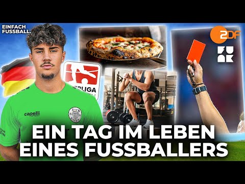 Ein Tag im Leben eines Fußballers!😳