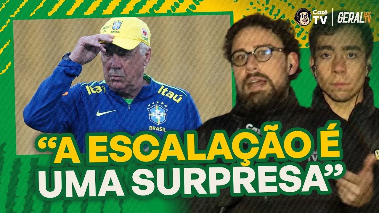 AS ÚLTIMAS NOVIDADES DA SELEÇÃO BRASILEIRA ANTES DO AMISTOSO CONTRA A TUNÍSIA | GERAL CAZÉTV