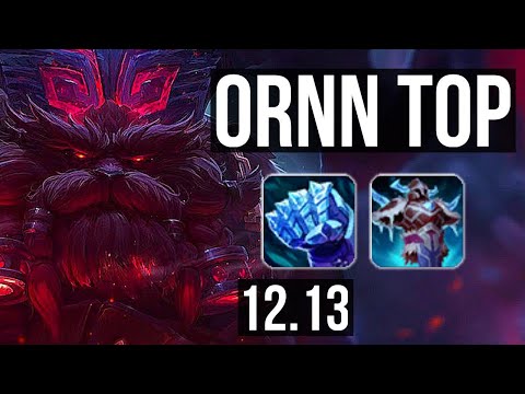 ORNN vs CAMILLE (TOP) | Rank 3 Ornn, 5/1/2 | NA Challenger | 12.13