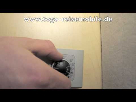 Einweisung Truma Combi Bedienteil von Togo Reisemobile