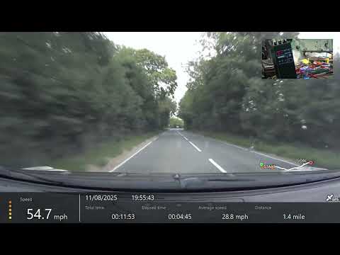 Moonraker Master CB27/81 UK FM CB radio handheld -  On The Air test