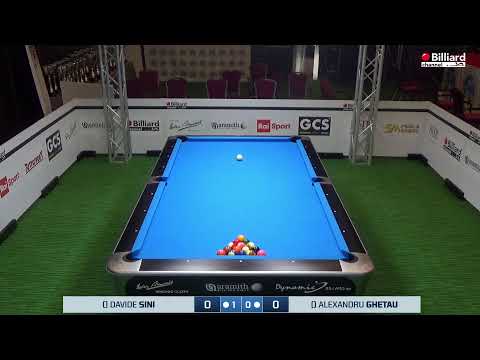 Sini Davide VS Ghetau Alexandru - Campionati Italiani 2021/2022 Pool - Quinto di Treviso