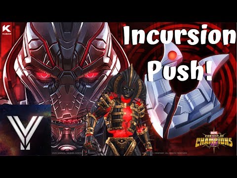 Zone 18 Incursions Push With YeetOS! Part 1! Live! - Marvel Contest of Champions