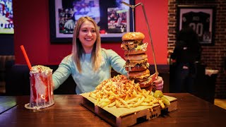 This Challenge Is Hidden In A Vegas Casino | The Do It In Public Burger Challenge