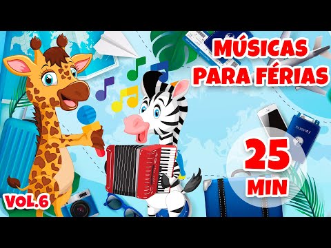 Músicas para Férias Vol. 6 - Giramille 25 min | Desenho Animado Musical