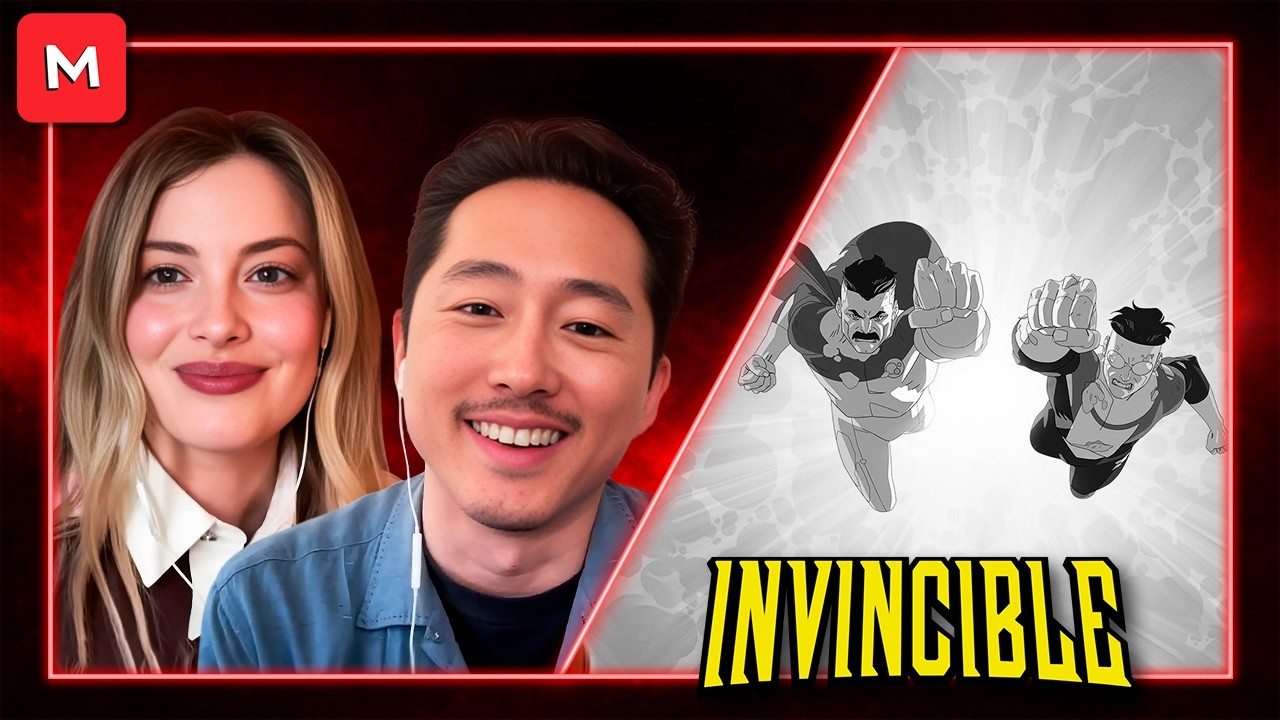 'Invincible' Stars Steven Yeun & Gillian Jacobs on the Changing Season 4 Dynamics