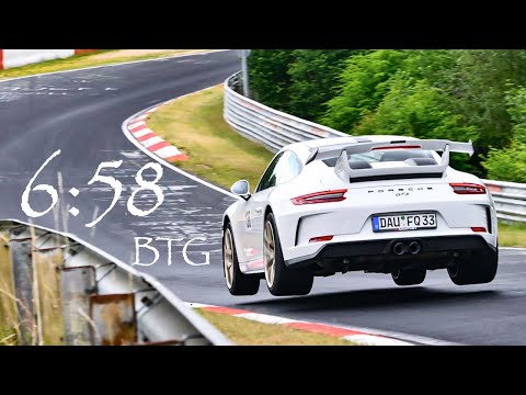 6:58 BTG in a manual Porsche 991.2 GT3 on the Nordschleife