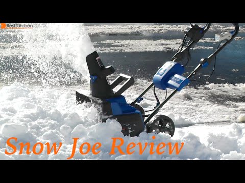 Snow Joe iON 40-Volt Cordless & Electric Hybrid Snow Blower Review - iON18SB-HYB