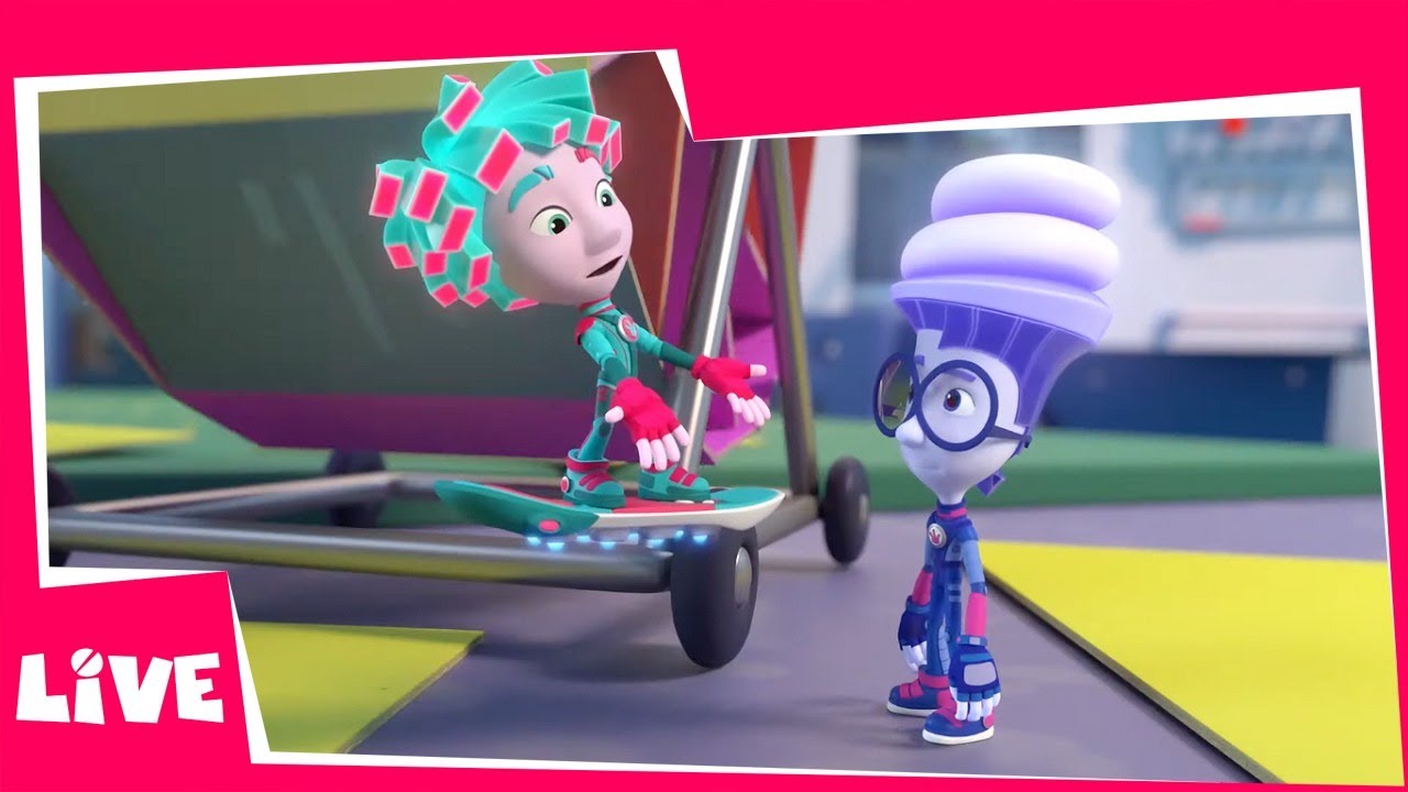 Фиксики ОНЛАЙН Все серии подряд (Вечный двигатель, Автопилот, Ластик) / Fixiki