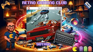 OutRun | ZX Spectrum | Review & Gameplay | Classic Racing Action!