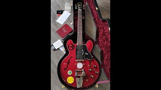 Video thumbnail for In Detail: Gibson ES-335 Alvin Lee '69 Woodstock Festival Aged Custom Shop Only 50 made by RJV Guitars