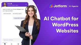 Introducing Jotform AI Chatbot for WordPress
