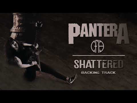 Pantera - Shattered - Guitar Backing Track with Vocals