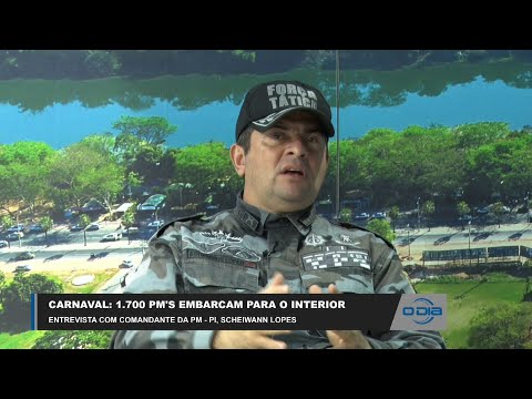 Entrevista com o Comandante da PM-PI, Scheiwann Lopes 17 02 2023