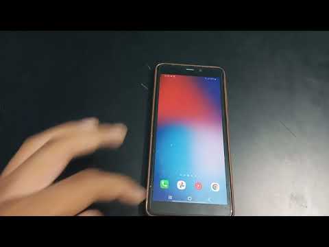 How to on high contrast fonts samsung A9