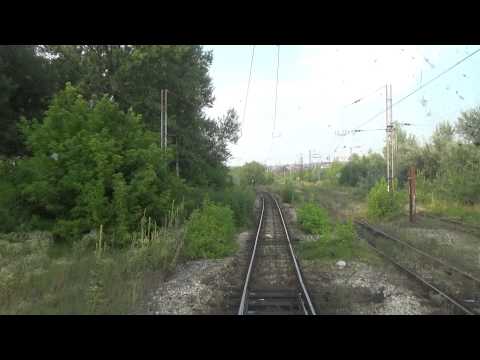 Train Driver's view: railroad in Serbia from Belgrade Ranzirna to Ostruznica 1/3 - SERBIAN RAILWAYS