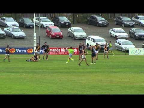 Terry Milera kicking 5 goals against South - SANFL IGA League 2015