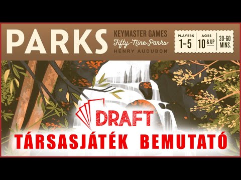 PARKS társasjáték bemutató - :: DRAFT :: Társasjáték vlog