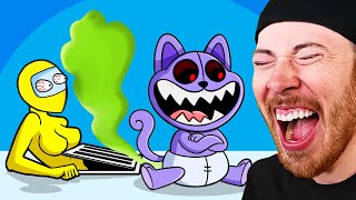 FUNNY ANIMATIONS That will Make you LAUGH (Poppy Playtime Chapter 3 Catnap)