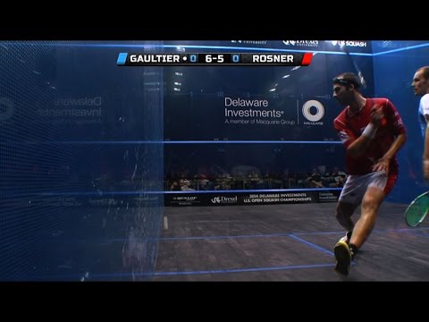 Squash : 2014 Delaware Investments US Open Roundup: PSA QF Gaultier v Rösner