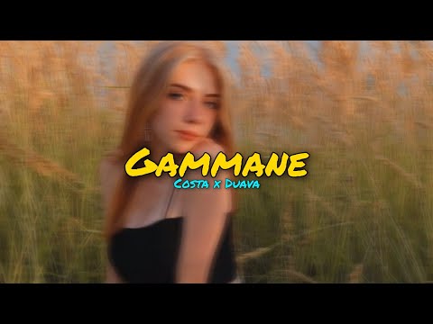 Gammane  ( Slowed + Reverb ) |  ගම්මානේ | Costa x Duava | Costa | Gammane Lyrics Video