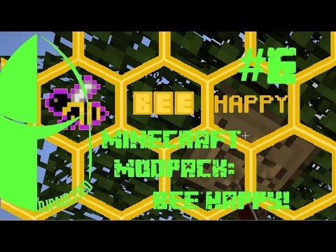 Minecraft HQM Modpack - Bee Happy! Ep. 6: Completing some quests!