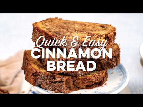 Cinnamon Bread { Super Easy!!} | Supergolden Bakes