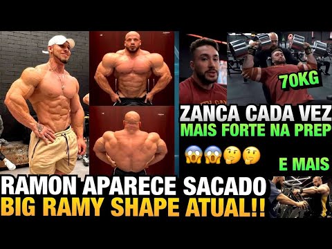 RAMON MOSTRA SHAPE - BIG RAMY ESTÁ INSANO (SHAPE ATUAL) - ZANCA CADA VEZ MAIS FORTE + WILLIAM