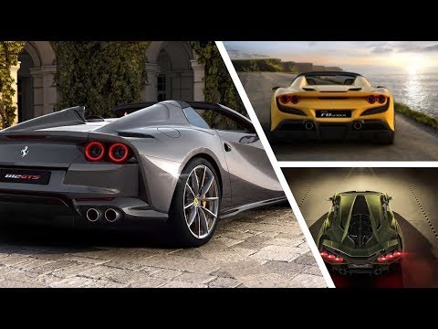 The New Ferrai 812 GTS, Ferrai F8 Spider & Lamborghini Sian FKP 37 | HIGHSPEED