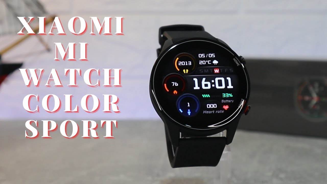 Xiaomi Mi Watch Color Waterproof Sport Heart Rate Monitor Mi Smart Watch 14 Days Long Battery Life