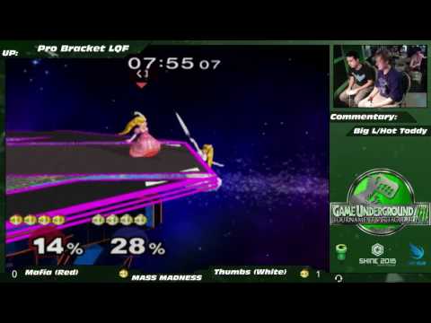 MM12 Pro Bracket LQF - Mafia (Default Peach) vs. Thumbs (White Peach)