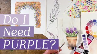 Do I Even Need Purple Rethinking My Watercolour Palette