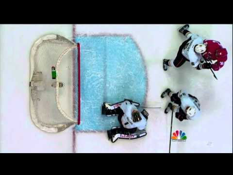 Pavel Datsyuk's Rocket Shot Goal Smashes the Water Bottle - May 6 2013