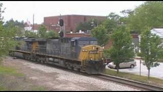 preview picture of video 'CSX G712 Grain Train at Dacula, GA'