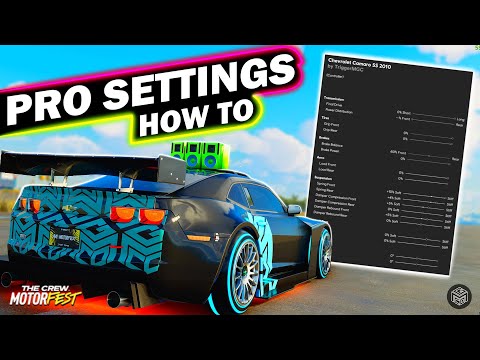 How To ADJUST PRO SETTINGS TO GO FASTER in The Crew Motorfest