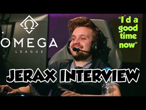 JERAX Interview after RETIRED from OG  | OMEGA League Dota 2