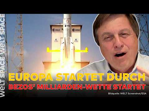 HISTORIC LAUNCH: Europe's Ariane 6 rocket flies at full thrust for the first time | WELT Space