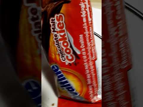 ovaltine chocolate malt cookies