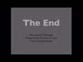 The End Released Through Twentieth Century Fox Film Corporation 1940 Version 1