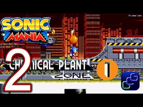 Sonic Mania Walkthrough - Part 2 - Chemical Plant