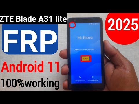 ZTE Blade A31 Lite frp bypass without PC android 11#new method #2025