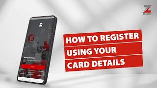 Register On The New Mobile App With Your Card Details