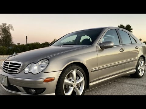 06 mercedes c230 engine apart.