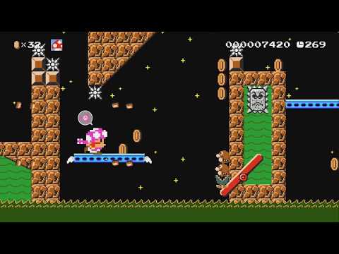 Big Shroom Swamp by Hampl - Super Mario Maker 2 - No Commentary 1bx
