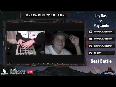 MC Billeta Paysandu vs  Jey Das Sample Flip Beat Battle on #GlobalBeatCypher XXXVI