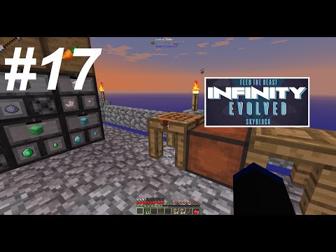 FTB Infinity Evolved Skyblock: #17 Amazing Tools, and Storage!