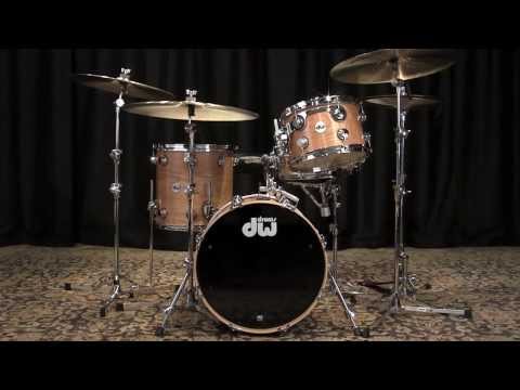 DW Collector's Series Cherry Drum Set 18/12/14/14 - Satin Oil
